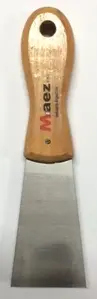 Espátula cabo de madera angosta