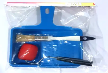 Bandeja de pintor con accesorios